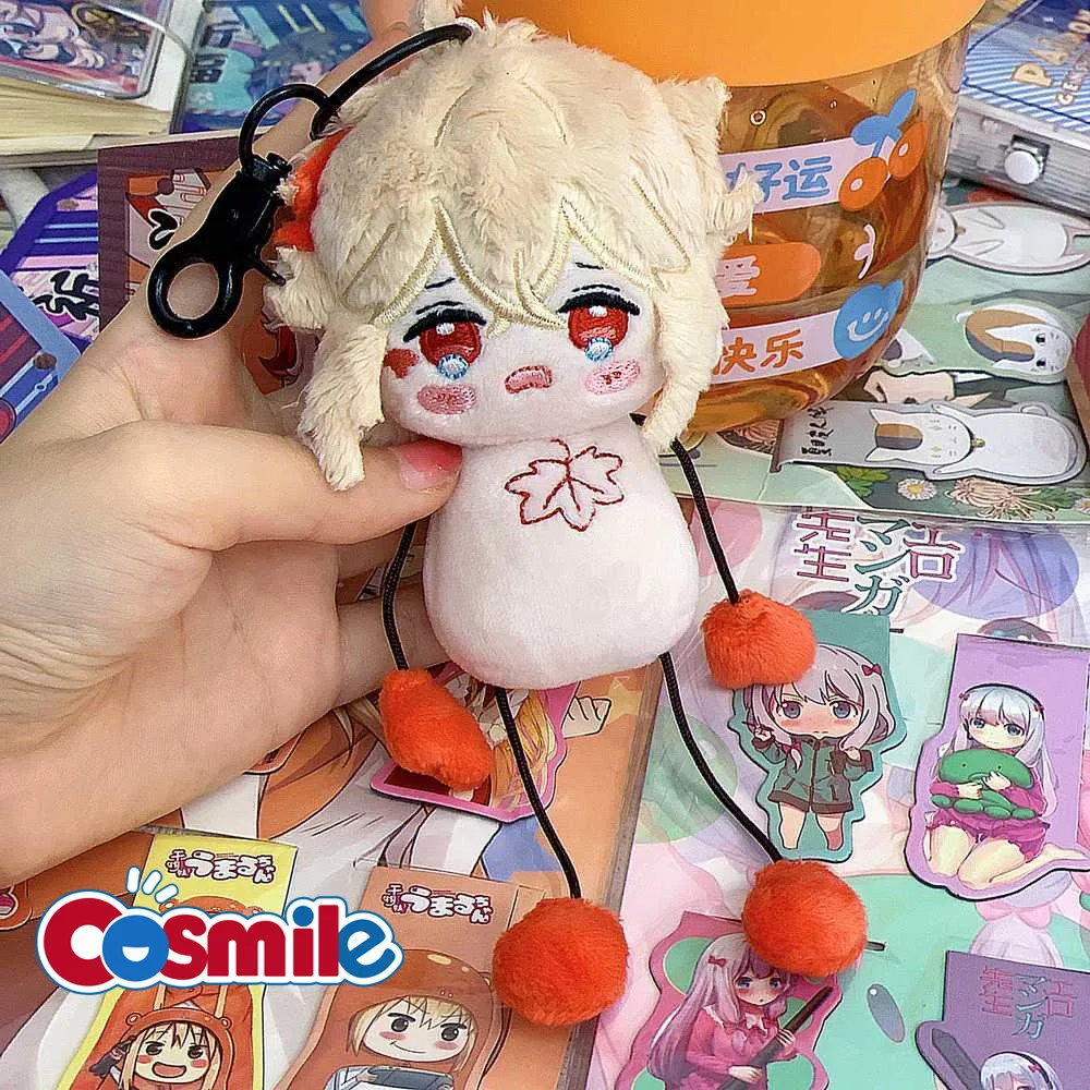 

Cosmile Anime Genshin Impact Kaedehara Kazuha Plush Keychain Pendant Doll Toy Ant Body Bag Accessories Game Cosplay Cute C MT