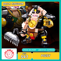 Classic Pilgrimage to the West Eight Precepts Piggy Blocks Set - Creative Action Figure Building Bricks Toy for Kids boys Gift
