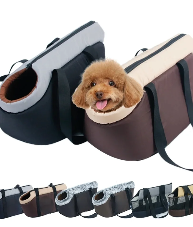 

Portable One-Shoulder Pet Bags Outgoing Breathable Pet Dogs Cats Carrier Outdoor Travel Handbag For Puppy Chihuahua Teddy