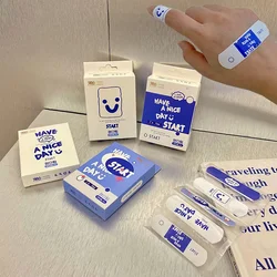 Band Aid criativo dos desenhos animados adesivo hemostático bonito respirável bandagens impermeáveis kit de emergência de primeiros socorros para crianças, 20 peças por lote