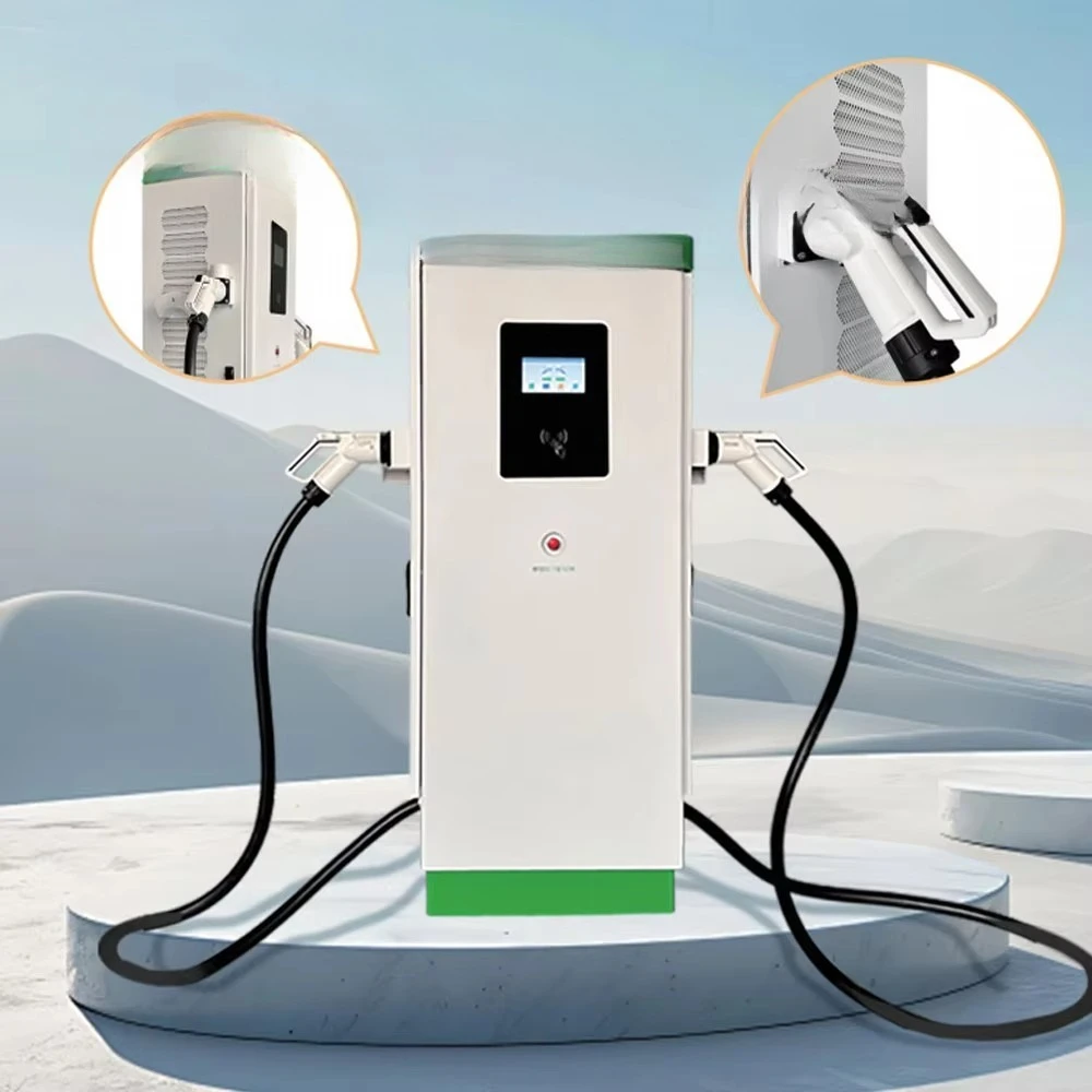 Commercial EV Charging Pile 160kW DC Fast Smart App CCS1/CCS2 GB/T CHAdeMO IP55 OCPP 1.6 7-inch Touchscreen New TA-DC-FD