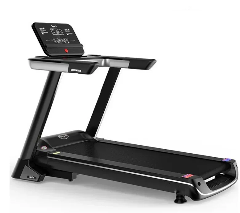 Household foldable electric treadmill ultra-quiet treadmill large screen walking machine fitness equipment