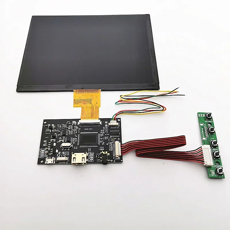 8“ Monitor Capacitive Display Module 1024X768 Linux/Android /Win7 8 10 Raspberry Pi3 Plug And LCD Screen Kits