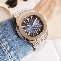 2024 New Luxury Automatic Men Mechanical Movement Luminous Stainless Steel Business Reloj Hombre Baratos Watch