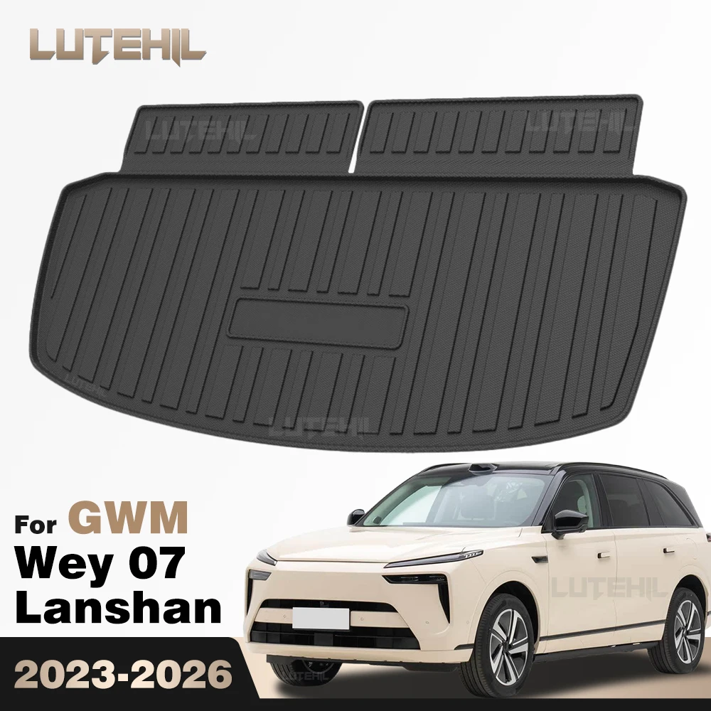 

For GWM Wey 07 Lanshan 2023-2026 2023 2024 2025 TPE Trunk Mat Mat Cargo Liner Protective Cover Waterproof Accessories