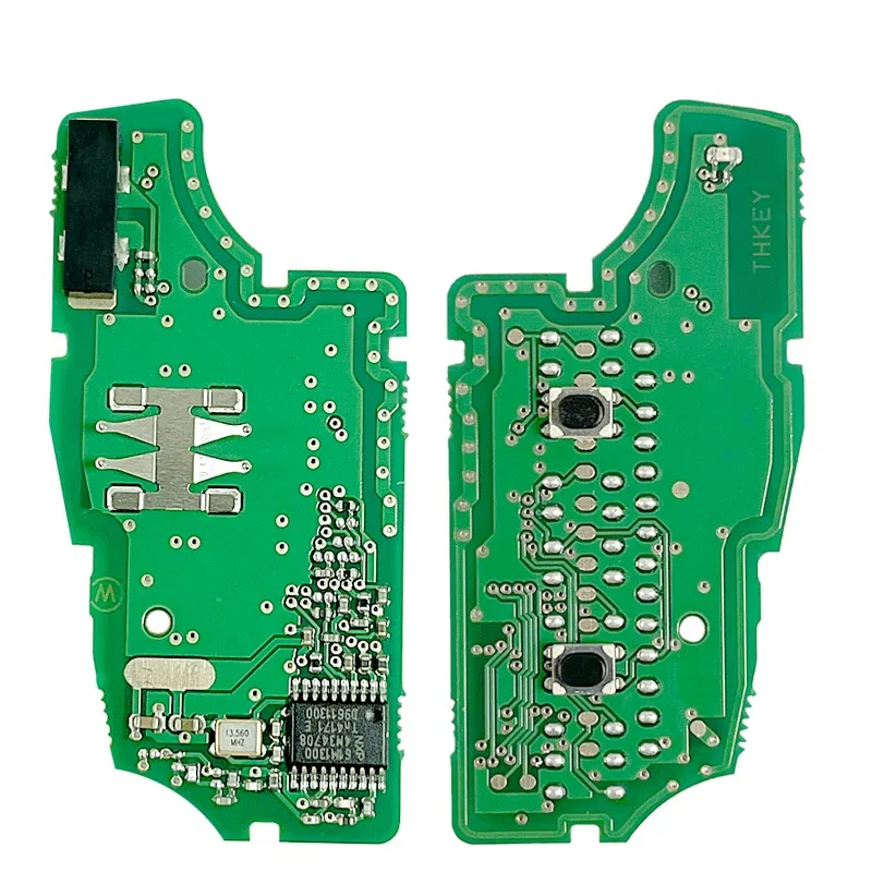 CN027031 FCC CWTWB1G767 2 زر ما بعد البيع الوجه الذكية مفتاح السيارة عن بعد التحكم 433Mhz 4A رقاقة ل X-TRAIL جوك قاشقاي #3