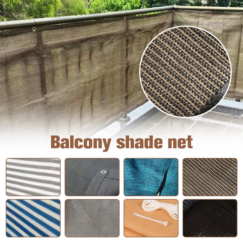 

5M HDPE Sun Shade Net Garden Succulent Plants Sun Shelter Terrace Balcony Safety Privacy Net Outdoor Pergola Sun Shading Nets