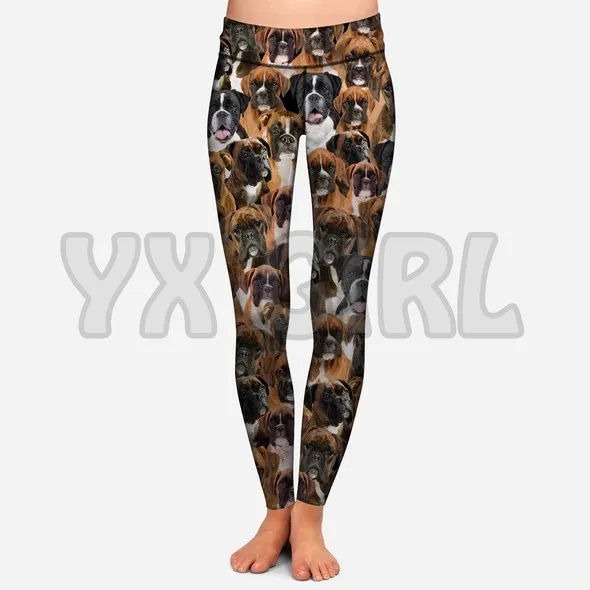 You Will Have A Bunch Of Bull Terriers - Leggings  3D Printed Leggings Sexy Elastic Female Skinny Leggings Gothic Yoga Leggings