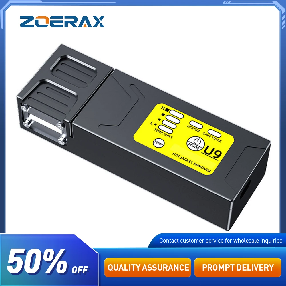 

ZOERAX Heated Fiber Stripper Pliers Optical Wire Stripping Tool for Ribbon Fiber and Cable Fusion Applications