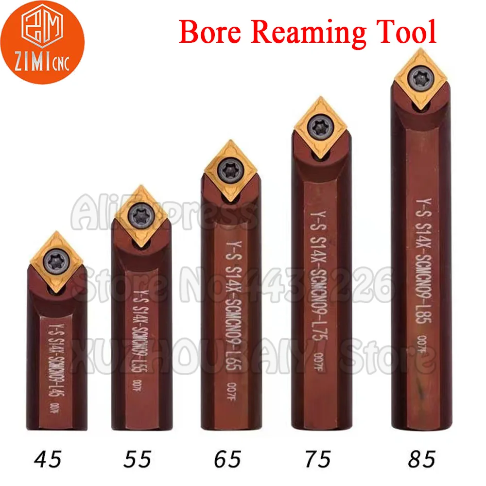 1pc S10X S12 S14X SCMCN06 SCACR06 SCACL SCMCN09 SCBCR09 SCBCL09 L45 L55 L65 L75 L85 Turning Tools CNC Toolholder bar