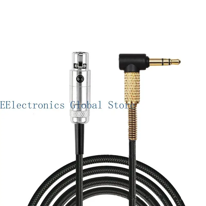462B OFC Replacement Braided Cable Extension Cord headphones Replacement Upgrade Excellent Sound Quality 3.5mm Headphone