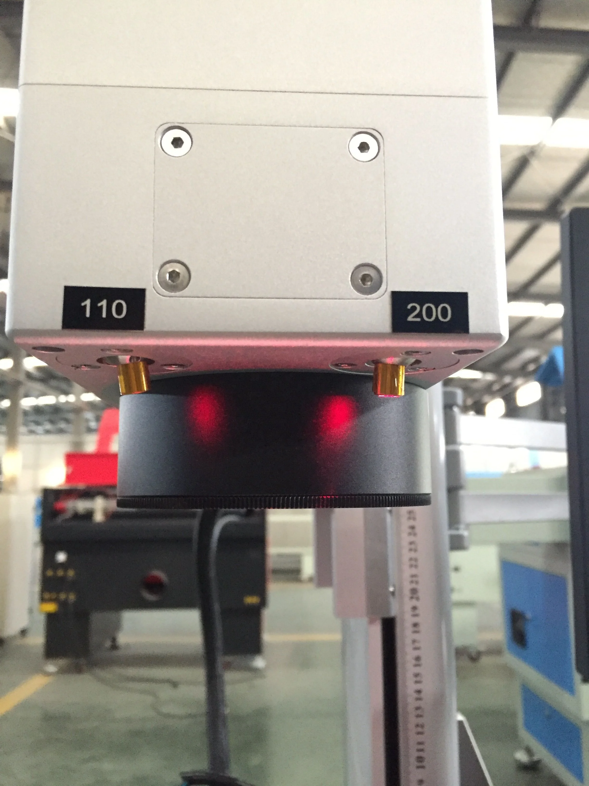 Testa di scansione galvanometro laser a fibra Sino Galvo SG7110 con specchio K9 Specchio SiO2 per macchina per marcatura laser