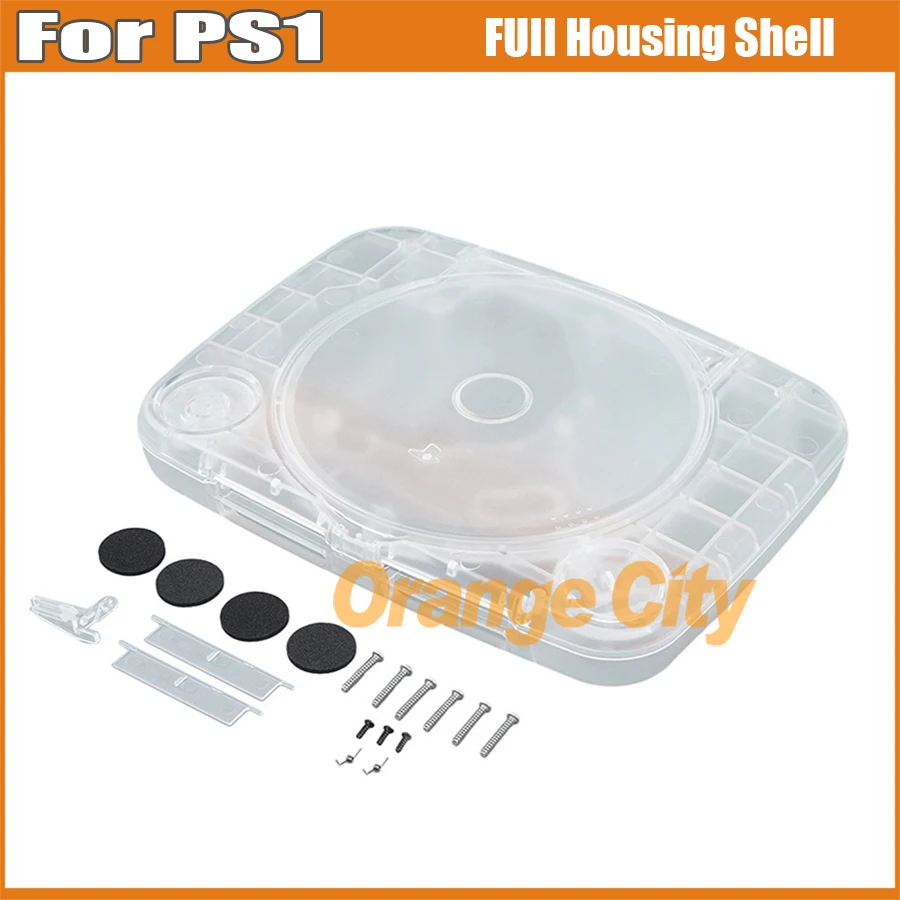 

5Sets Full Housing Shell For PS1 with Button Screws Replacement Case For PS ONE Four Colors Game Console