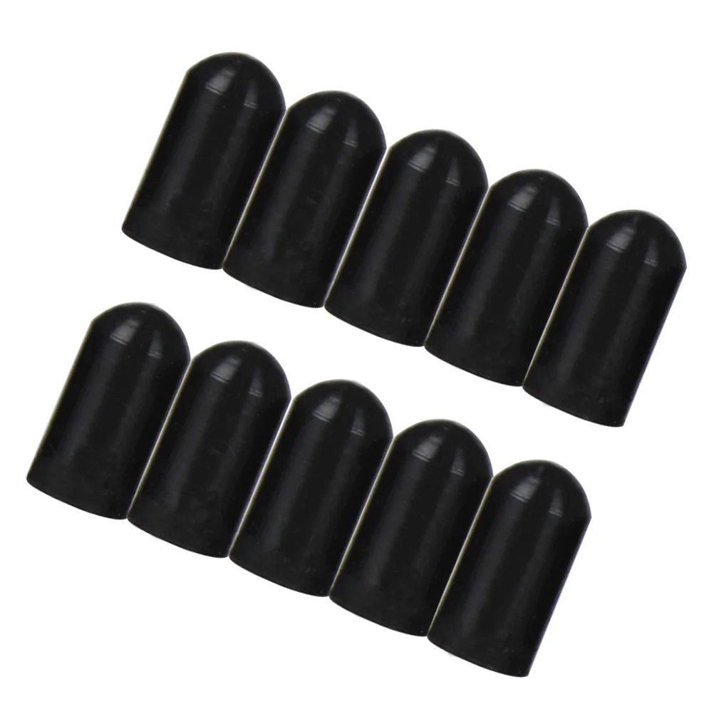 

10 Pcs Drumstick Protectors 17X08CM Musical Instruments Accessory Practice Tip Silicone