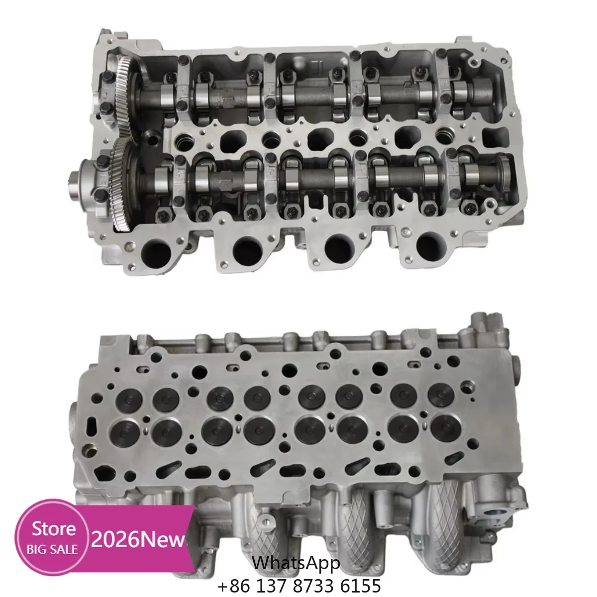 2026 New High Quality New 4D56U Complete Cylinder Head DOHC 16V L4 For Mitsubishi L200 2.5 DI-D 4WD KB4T With 1 Year Warranty
