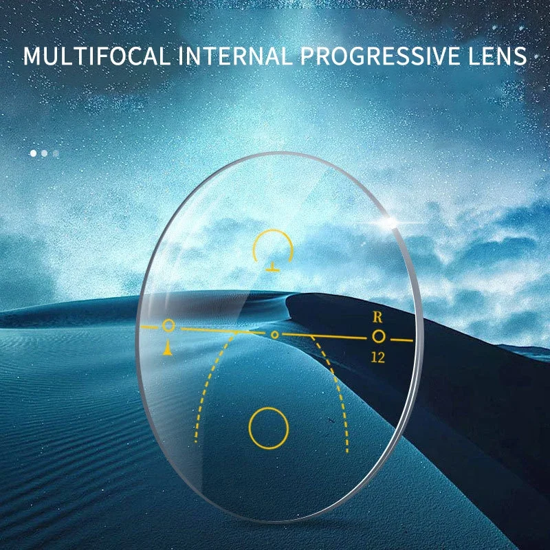 Пользовательские Прогрессивные Линзы для очков с свободной формой для точной коррекции зрения