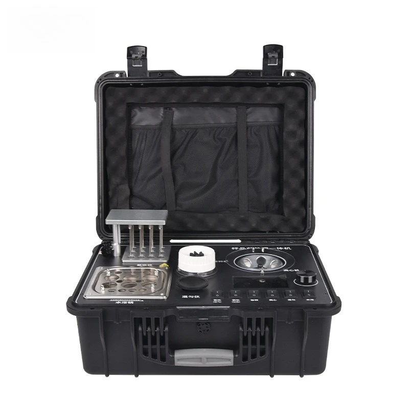

Pre-processing all-in-one machine Four-in-one food safety quick inspection Pre-processing one-stop
