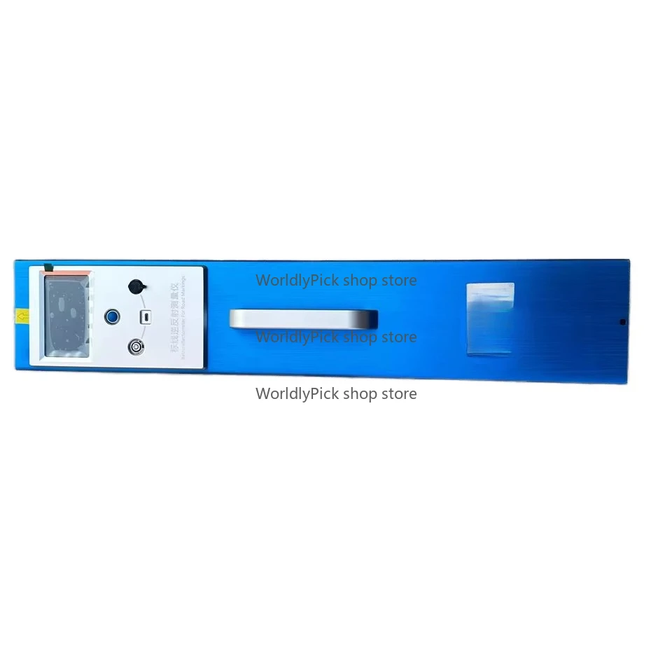 Portable Electronic Retroreflectometer Road Marking Test LCD Display Plastic Material Standard 1-Year Warranty