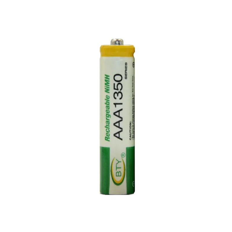 1.2V AAA Battery 1350mAh Ni-MH Rechargeable AAA Battery for CD/MP3 Players, Torches, Remote Controls