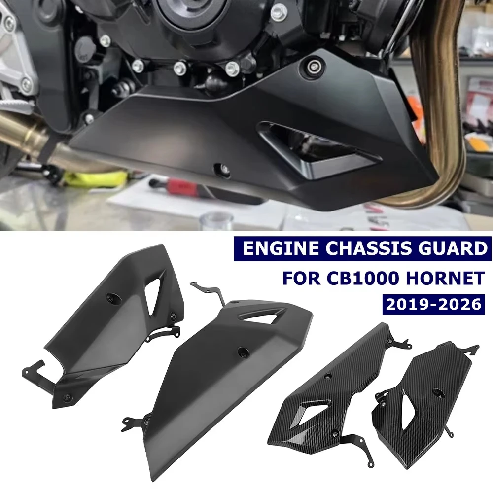 

For Honda CB1000 CB 1000 Hornet SP 2019-2026 Motorcycle Engine Chassis Protective Belly Pan Guard Engine Spoiler Fairing Guards