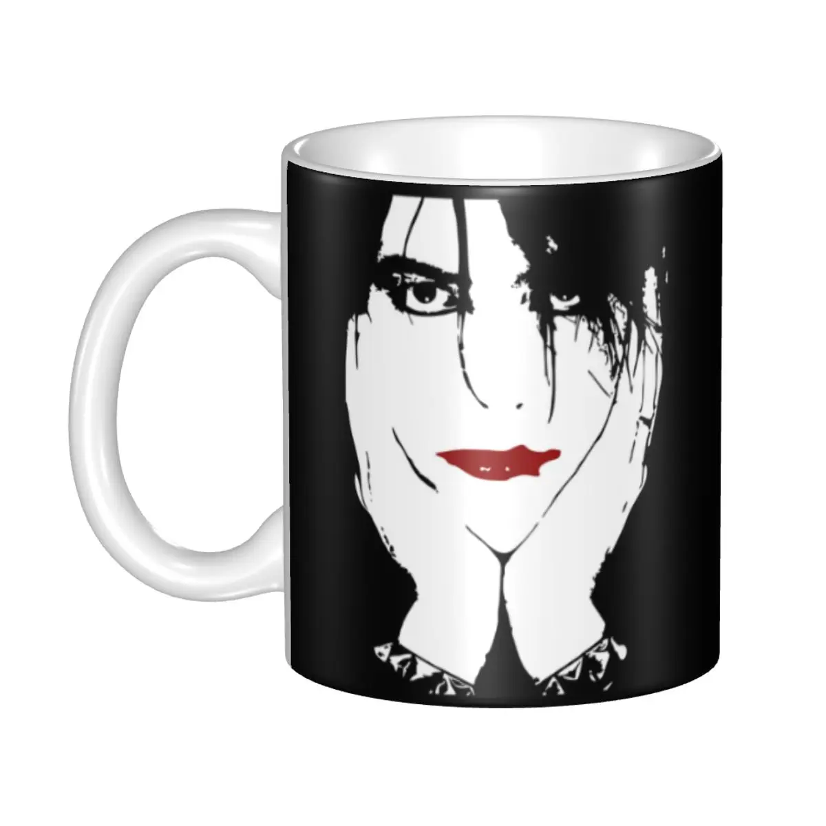 Custom Music Rock Band Robert Smith Cure Coffee Mugs DIY Ceramic Milk Tea Cups