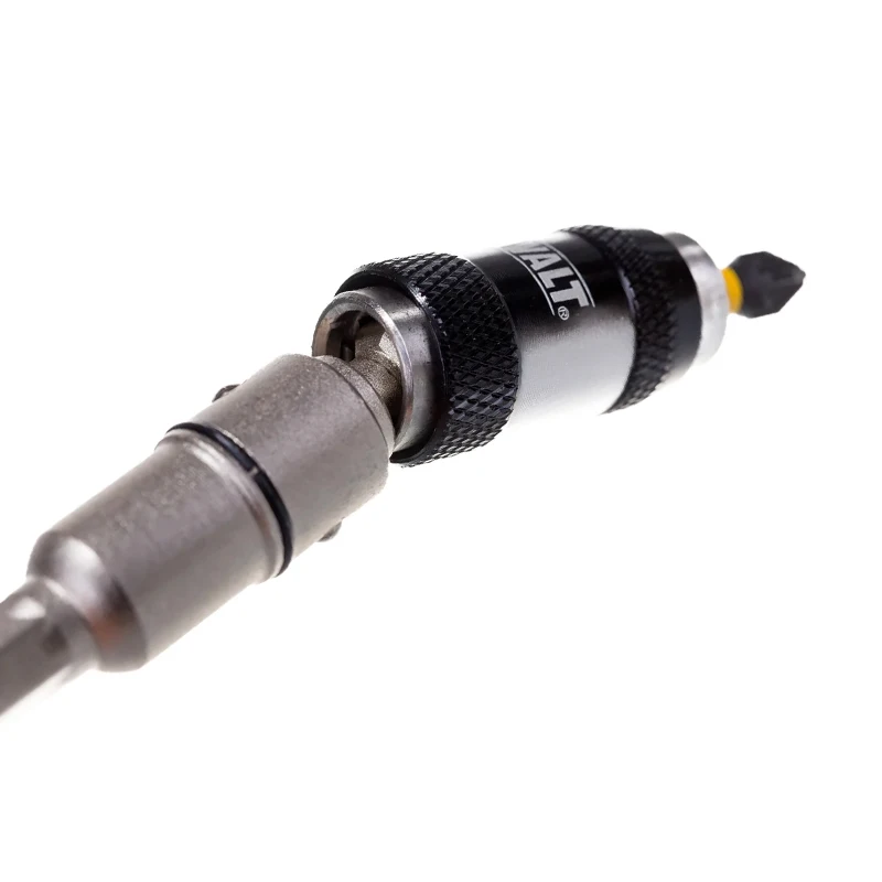DEWALT DT7505 Extreme Impact Pivoting Bit Holder PZ2 25MM Tip Holder Resists Breakage Wear Multipurpose Power Tool Attachments
