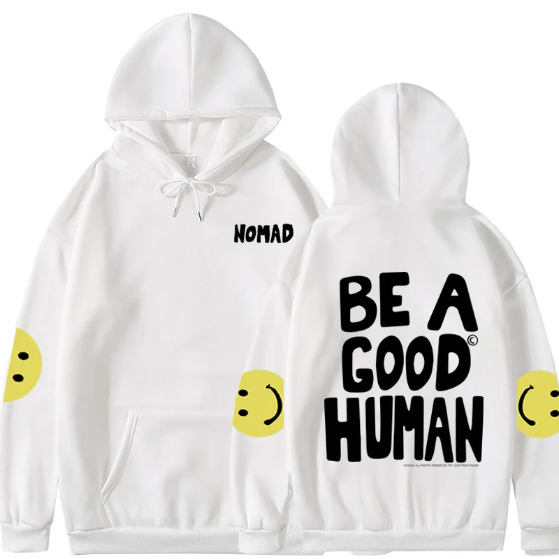 Nowy JIMIN NOMAD BE A GOOD HUMAN Bluza z kapturem KPOP Bluza Moda Pullover Hooded Jimin Clothes JIMIN Merch