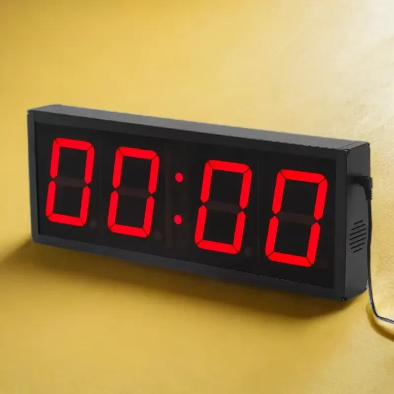 Large LED Digital Wall Clock Smart Timer Stop Watch Alarms for Home Room Indoor Decor Living Room Kitchen