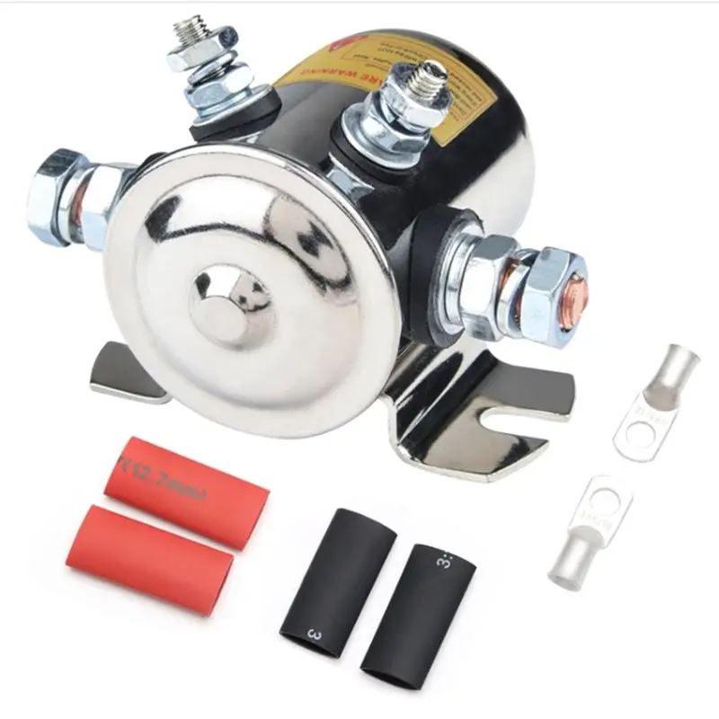 

AB33-Max 300A Heavy Duty Solenoid Relay For Golf Carts, Winch, Marine In Rush 12VDC Car Replacement Solenoids