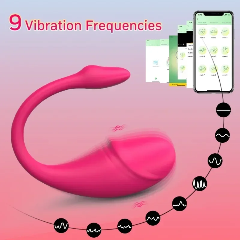 Wearable Panty G spot Vibrator Dildo with APP Remote Egg Style Bullet Adult Sex Toy for Woman Vagina Clitoral and Anal Massager