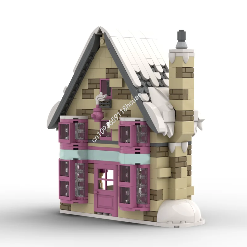 

532PCS MOC Madam Puddifoot's Tea Shop SP007 Street View Model Building Block Diy Creative Assembly Educational Bricks Toys Gift