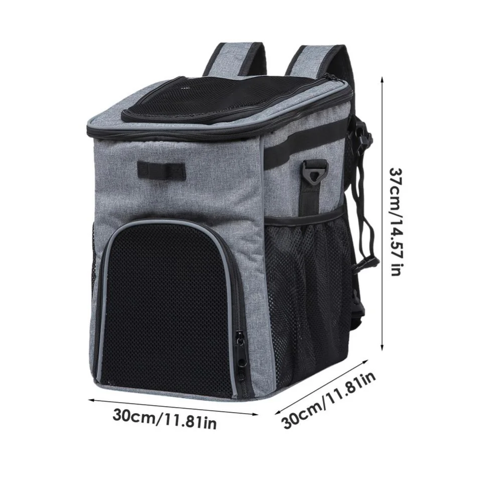 Dog Bike Basket Carrier Multifunctional Pet Carrier Backpack Bicycle Front Bag Cat Carrier Cycling Top Tube Frame Front Bag