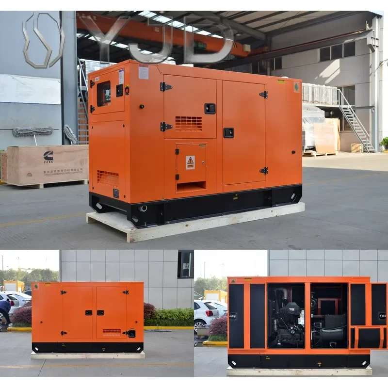 50KW 60kva with Soundproof  s diesel Generator with Good Quality Customized Enclosure 60kva Genset