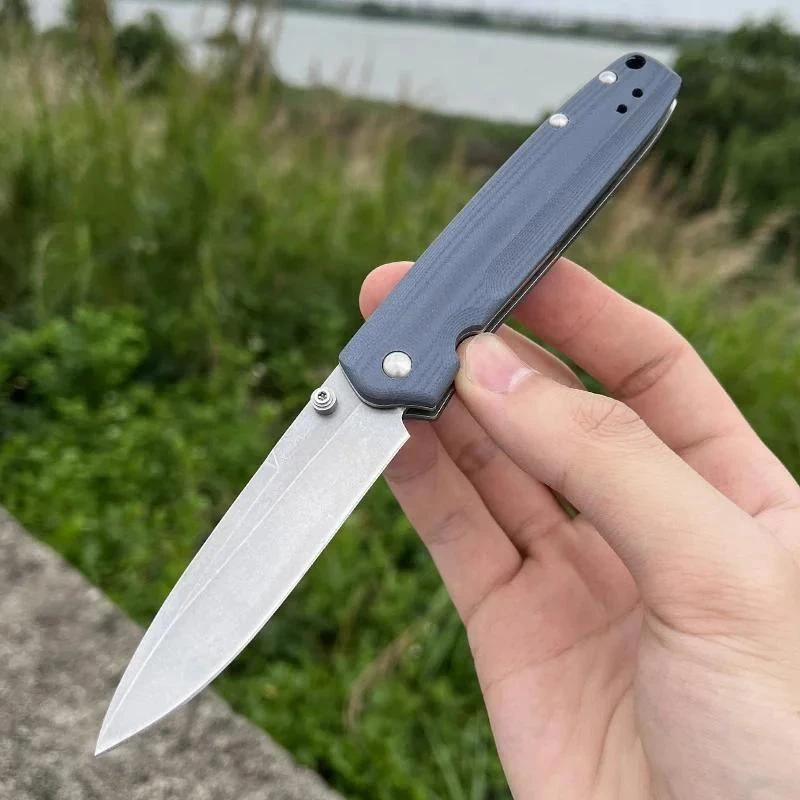 Folding EDC Pocket Knife M390 Blade G10 Handle BM 485 Outdoor Survival Camping Manual Open Adventure Multifunctional Knives Tool