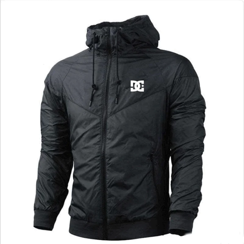 2024 Nieuwe Lente-En Herfstmerk Heren Winddicht Jack Casual Hoge Kwaliteit Baseball Jack Outdoor Sportjack Met Capuchon