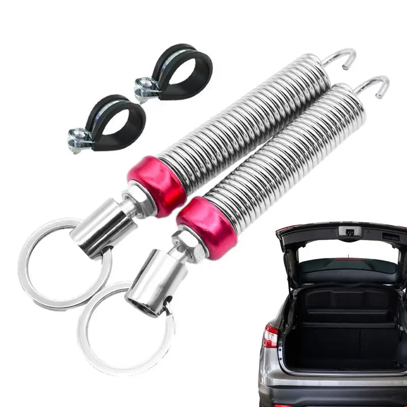 

Trunk Spring Lifting 2pcs Lifter Accessory Open Tool Stainless Steel Automatic Car Trunk Lid Metal Spring For SUV Truck RV