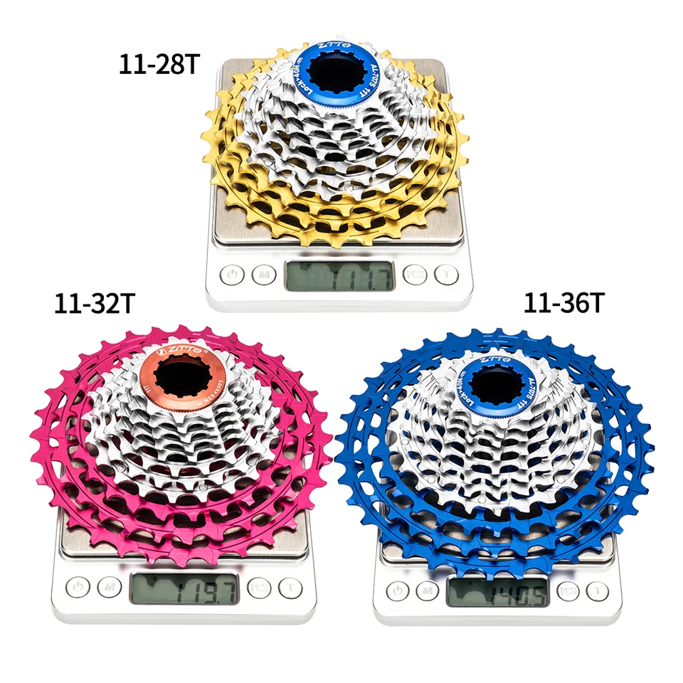 ZTTO SLR Gen3 11speed Road Bike Cassette 11 Speed 11-32 Purple Red