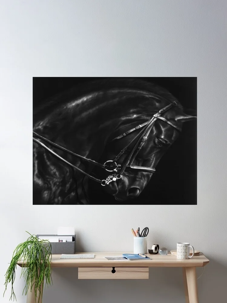 

6Style Longo_Horseheads Hat Canvas POSTER ,Home Decor Wall art painting