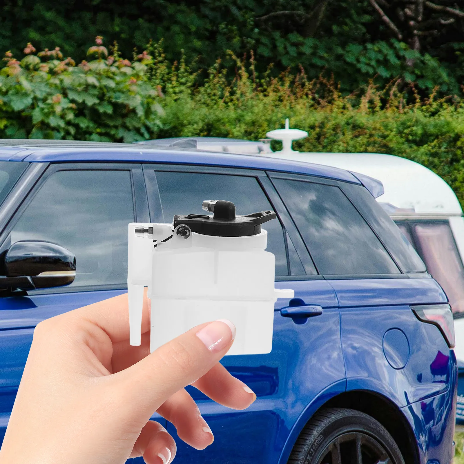 

High Performance Fuel Tank for 1 10 Scale Rc Car Models Durable Plastic Reservoir Easy Install Rc Fuel System Upgrade