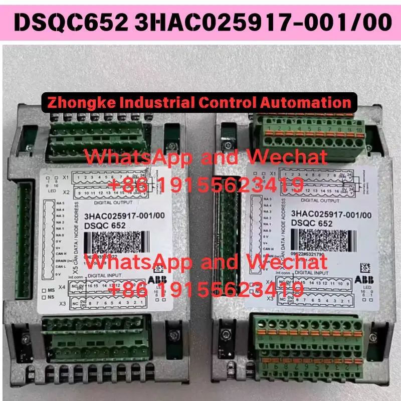 Brand New Original imported and used DSQC652 3HAC025917-001/00 communication module Functional test OK Fast Shipping