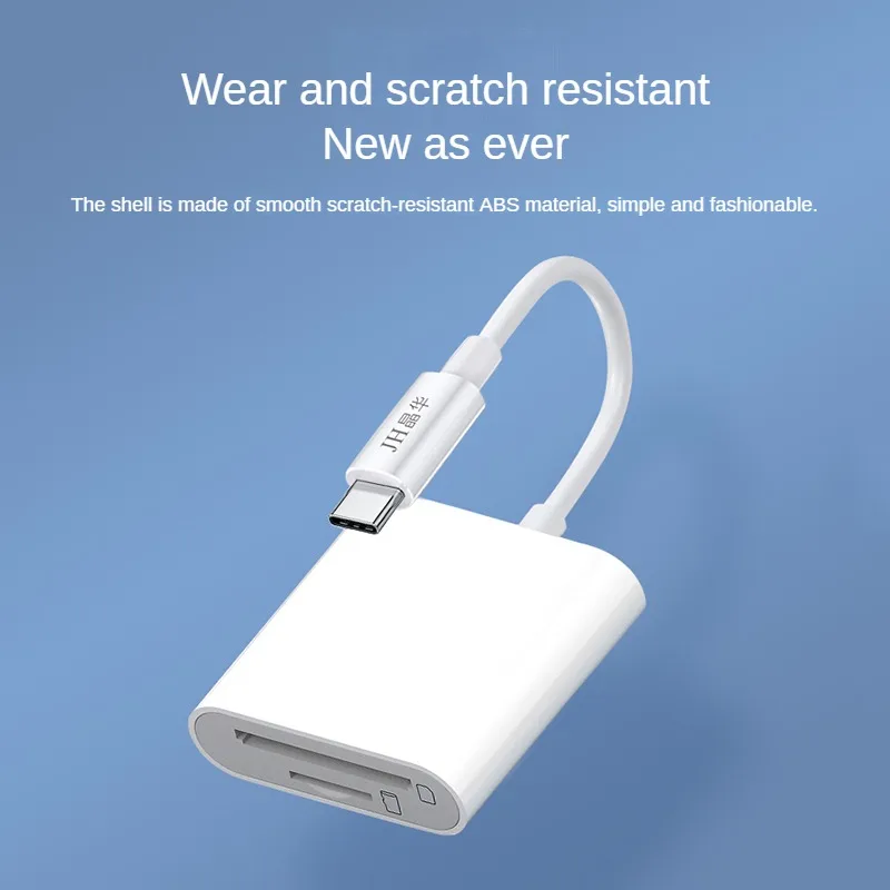 

MFi Certified Lightning SD Card Reader, 480Mbps Fast Transfer SD Card Adapter For iPhone 15/14/13/12, iPad, No App Required