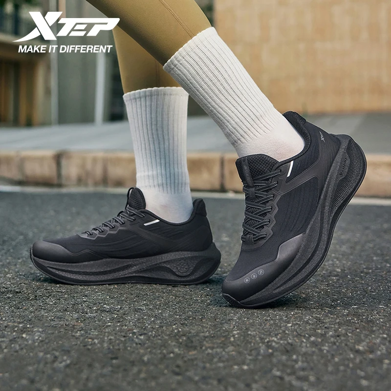 Xtep Running Shoes For Women Impact-Resistant Jogging Rebound  ETPU Material Low Top Cushioning Support Sneakers 875418110051