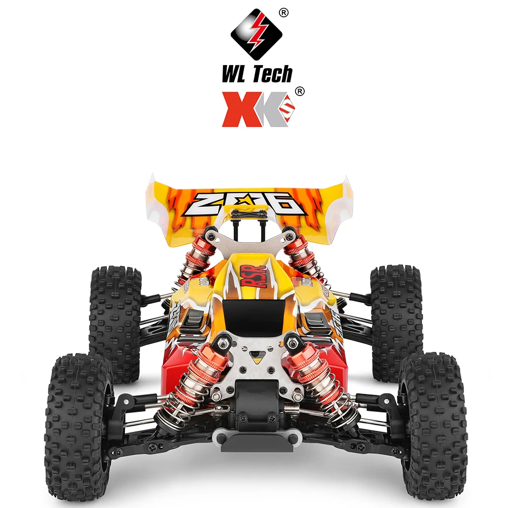 75KMH WLtoys 144010 Brushless Buggy High Speed 1/14 Off-Road 4WD RC Car RTF