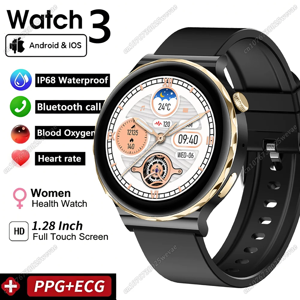 

Новые модные смарт-часы 2026 года с ЭКГ+ФПГ для женщин: мониторинг сердечного ритма, водонепроницаемость, звонки по Bluetooth, спортивные функции. Отличный подарок для женщин.