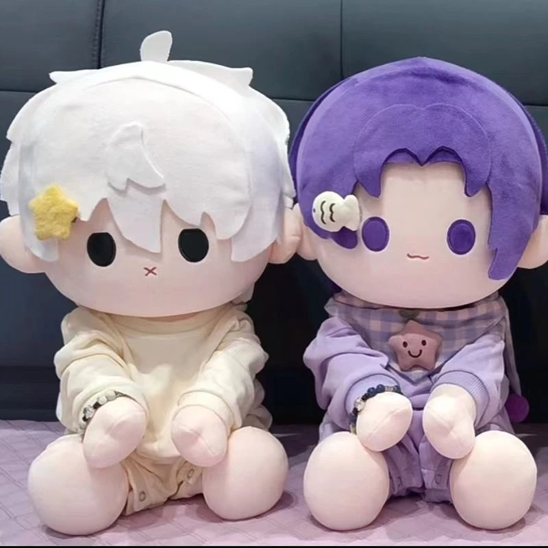 BLUE LOCK Nagi Seishiro Mikage Reo Cosplay Cartoon Cotton Doll Adorable Delicacy Furry Naked Baby Maumet Anime Originality