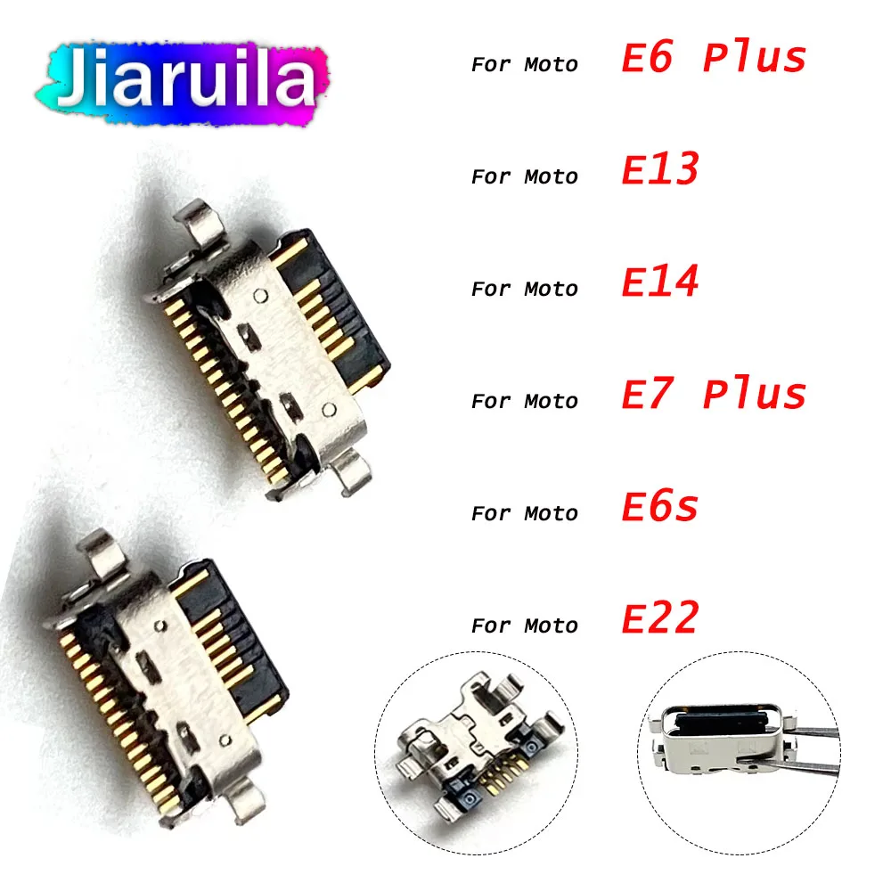 Charger Board USB Port Connector Flex Cable For Moto E6 Plus E13 E14 E7 Plus E6S E22 Edge 20 Pro 30 Neo Charging Dock Repair