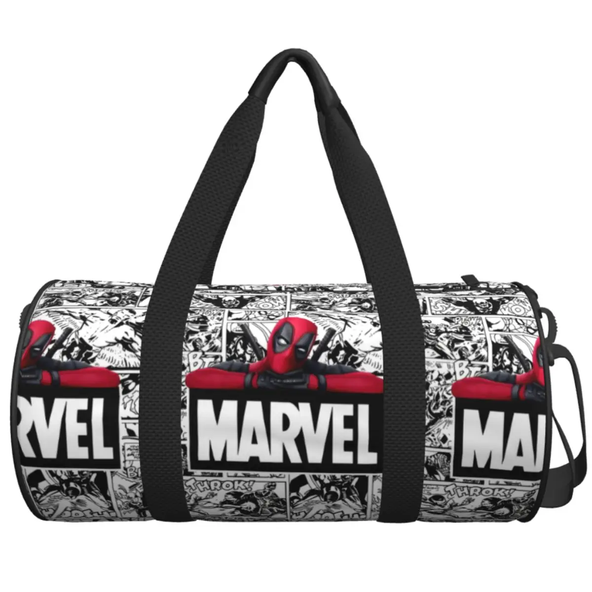 

Travel Bag Anime Deadpools Super Heroes Gym Bag Weekend Sports Bags Large Luggage Printed Handbag Fitness Bag For Male Female