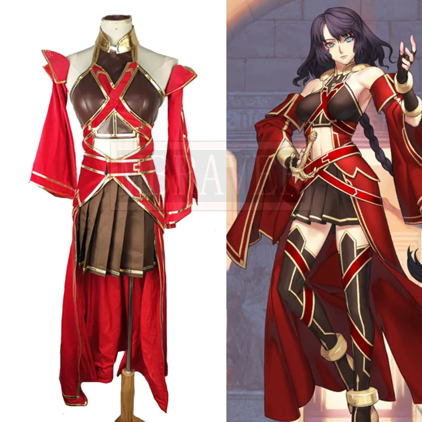 Fate/Grand Order FGO Hephaestion Morgan Berry Cos Cosplay Costume Halloween Christmas Party Uniform Custom Made Any Size