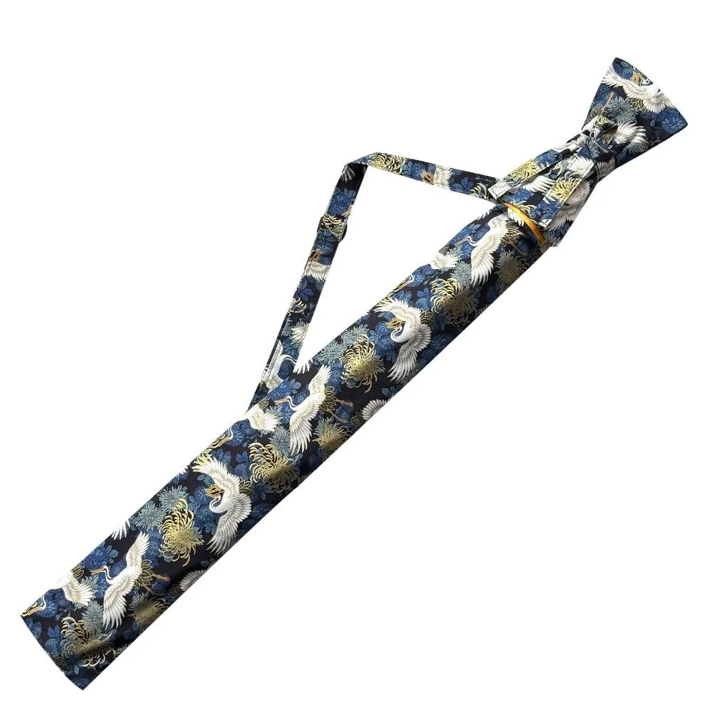 15 Patterns Traditional Pattern Sword Carry Pouch Crane Bamboo Wave Design Tai Chi Sword Bag For Kung Fu Training And Collection