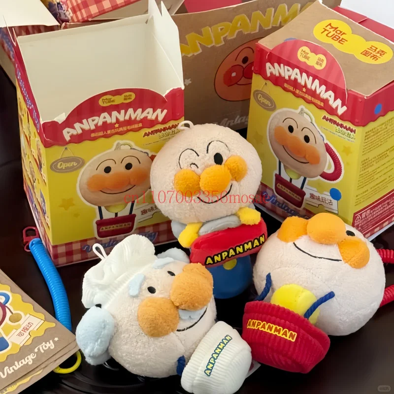Genuine Martube Anpanman Vintage Toy Blind Box Official Licensed Plush Collectibles Charm Pendant Ornament Cute Birthday Gifts view 2